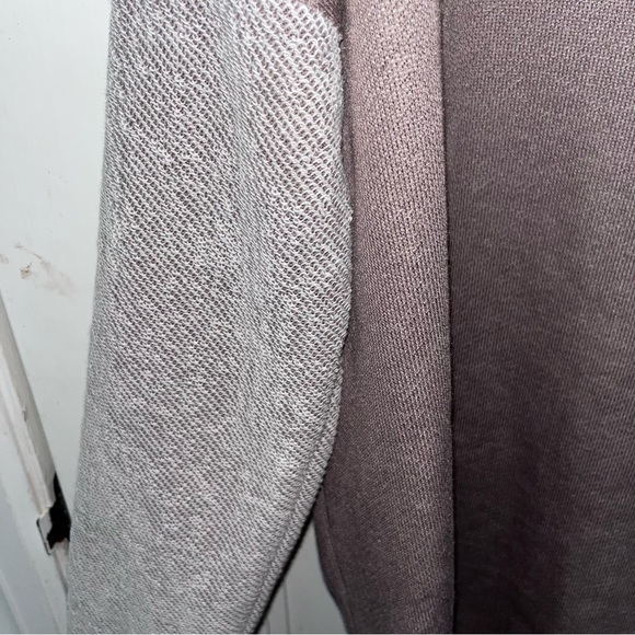 NWOT size large brown and cream Long Sleeve Top - Picture 2 of 4